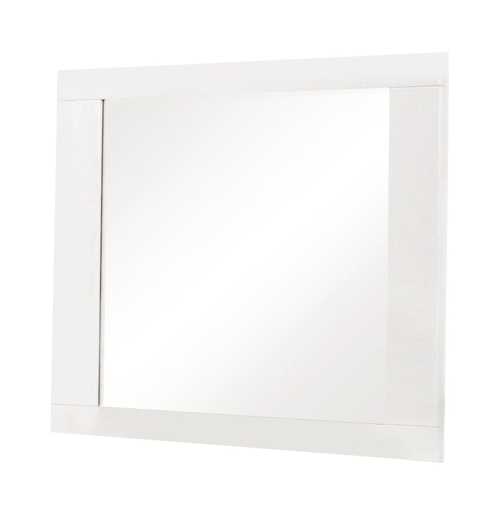Modern Felicity dresser mirror high gloss finish detail