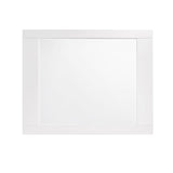 Felicity dresser mirror hanging above white dresser