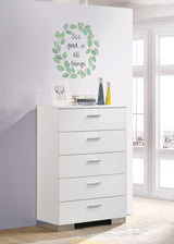 Vanity desk legs and glossy white finish close-up