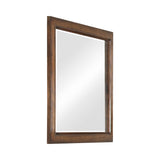 Elk Grove Mirror hanging over dresser in bedroom setting