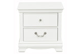 Bedroom set drawer detail showing durable hardware