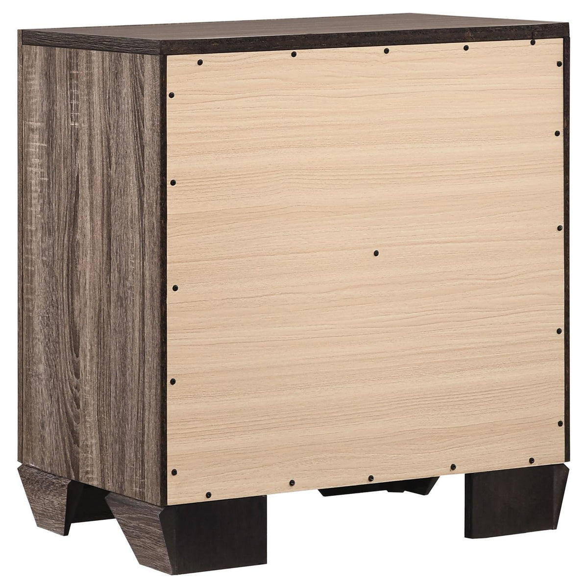 Top view of Kauffman nightstand displaying open top surface