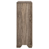 Kauffman 5-Drawer Chest Washed Taupe - Ella Furniture