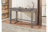 Woodrow Gray Bookcase Platform Bedroom Set