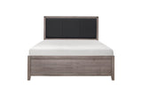 Woodrow Gray Bookcase Platform Bedroom Set