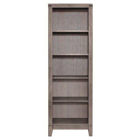 Woodrow Side Pier in brownish gray finish showing front angle
