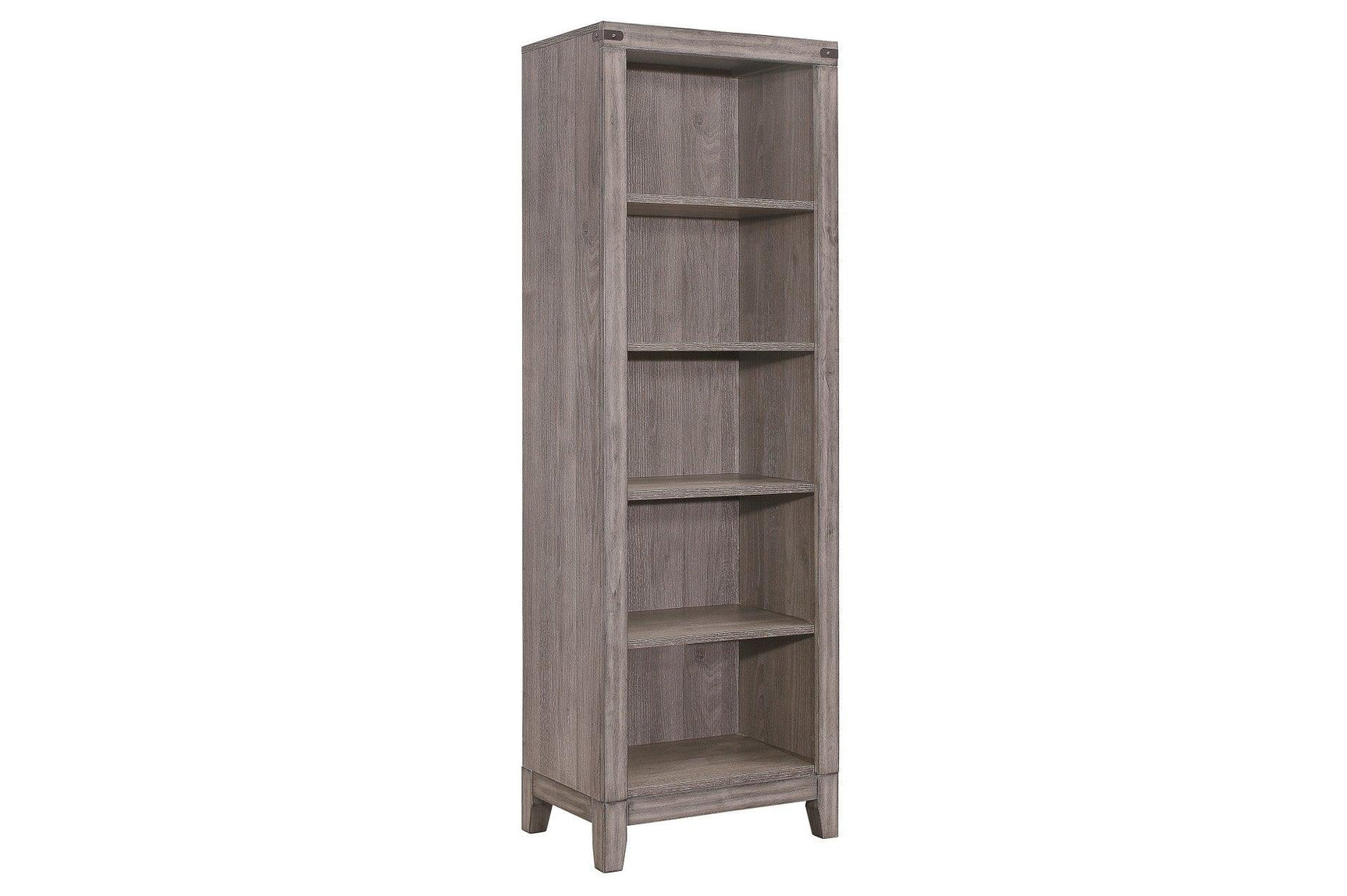 Woodrow Dark Modern Contemporary Traditional Metal Weathered Wood Storage Tv Console - Ella Furniture
