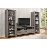Woodrow Brownish Gray Modern Contemporary Industrial Premium Melamine Board Tv Console - Ella Furniture