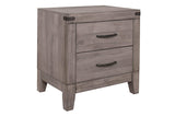 Woodrow Black Melamine Board Engineered Wood Faux Leather Upholstered Youth Panel Bedroom Set - Ella Furniture