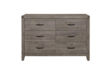 Woodrow Gray Bookcase Platform Bedroom Set
