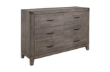 Woodrow Gray Bookcase Platform Bedroom Set