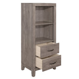 Main view of Garo Gray Wall Bedroom Set bed