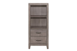 Woodrow Gray Bookcase Platform Bedroom Set