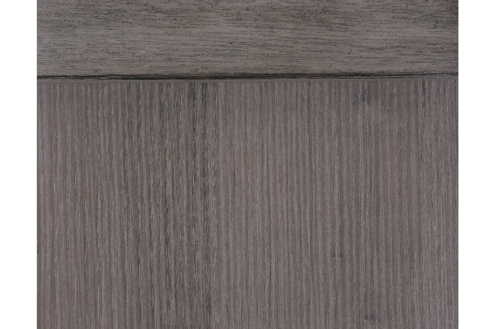 Woodrow Gray Upholstered Panel Bedroom Set bed front view