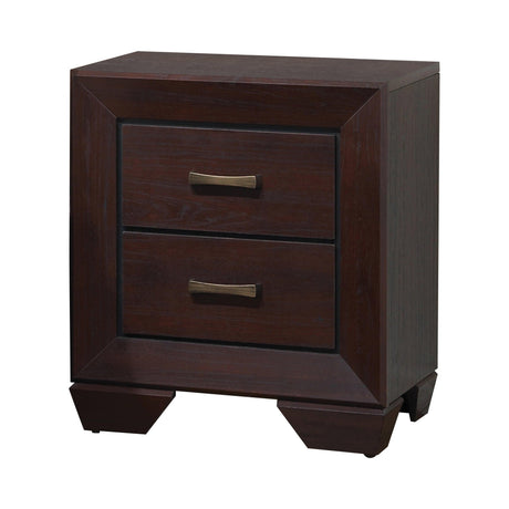 Bed assembled showing overall silhouette