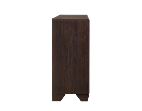 Kauffman 6-Drawer Dresser drawers open showing storage
