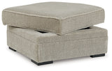 Open angle detail of Calnita Sisal Sectional Sofa