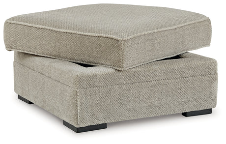 Open angle detail of Calnita Sisal Sectional Sofa