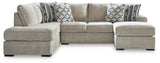 Detail close-up of Calnita Sisal Sectional Sofa