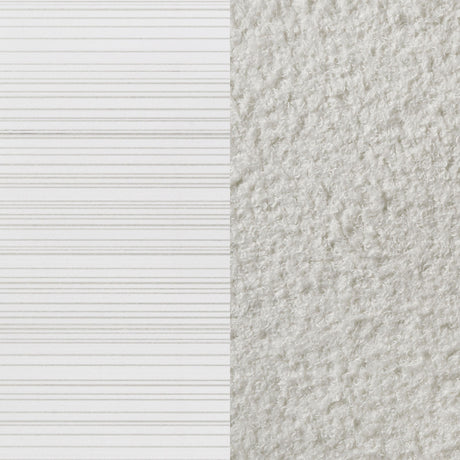 Headboard glittering horizontal stripe detail