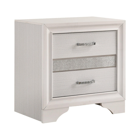 Drawer mechanism detail on Miranda King Storage Bed