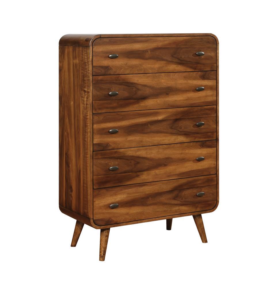 Robyn 5-Drawer Chest detailed drawer view