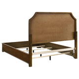 Garland queen panel bed footboard close-up