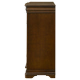 Bottom drawers with cedar lining open