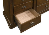 Vintage traditional style dresser detail