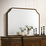 Garland dresser mirror side angle showing frame detail