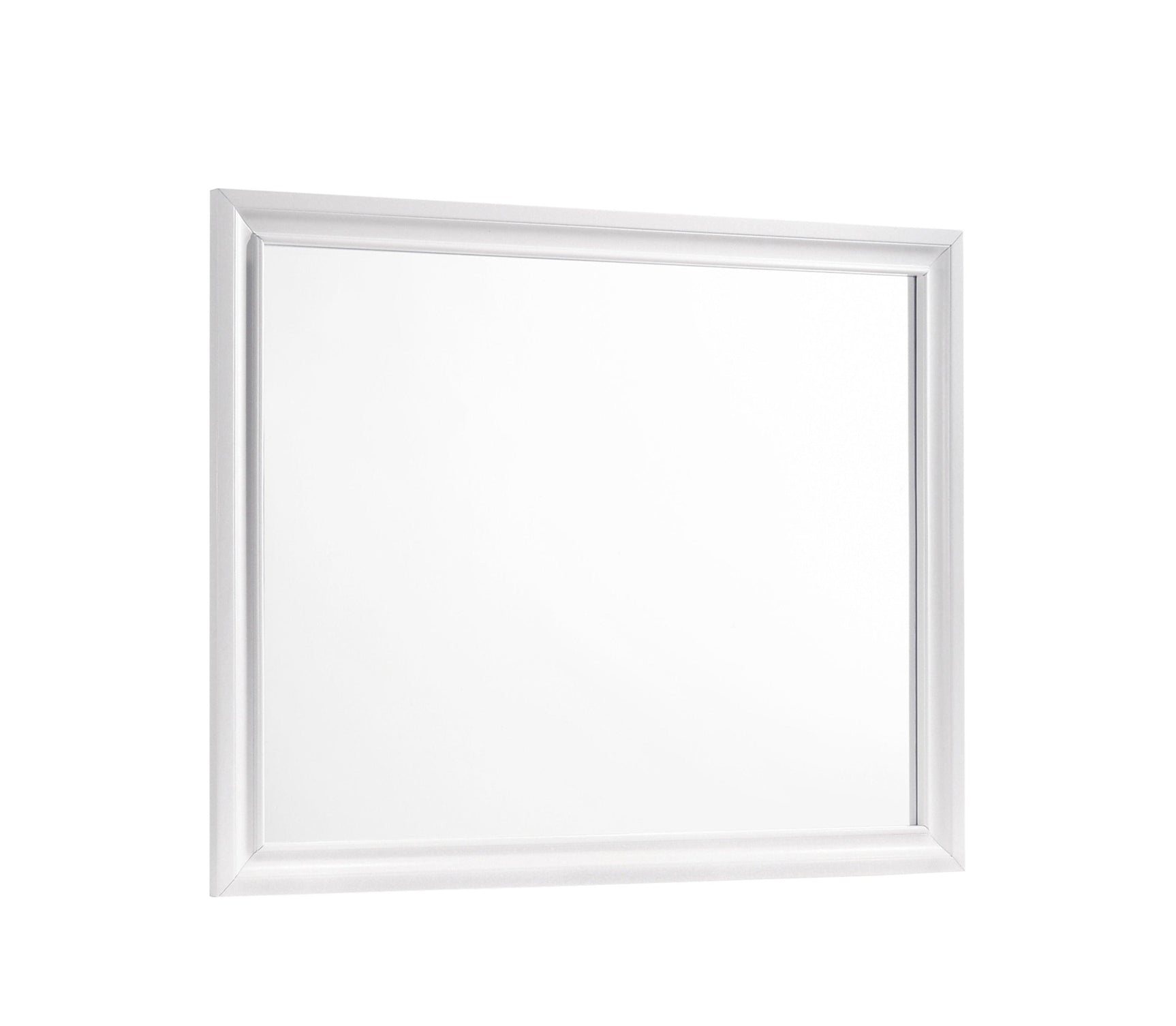 Barzini Mirror reflecting bedroom setting