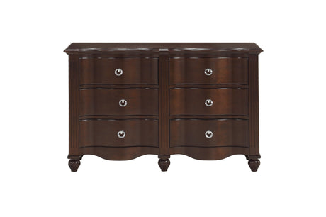 Meghan mirror styled with dresser