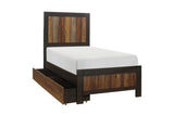 Cooper Youth Bedroom Set full view with bed and dresser
