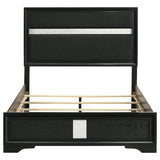 Miranda footboard with vertical glitter trim detail
