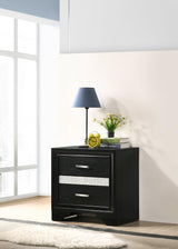 Miranda Rectangular Mirror Black - Ella Furniture