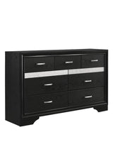 Miranda dresser drawer open showing felt lining