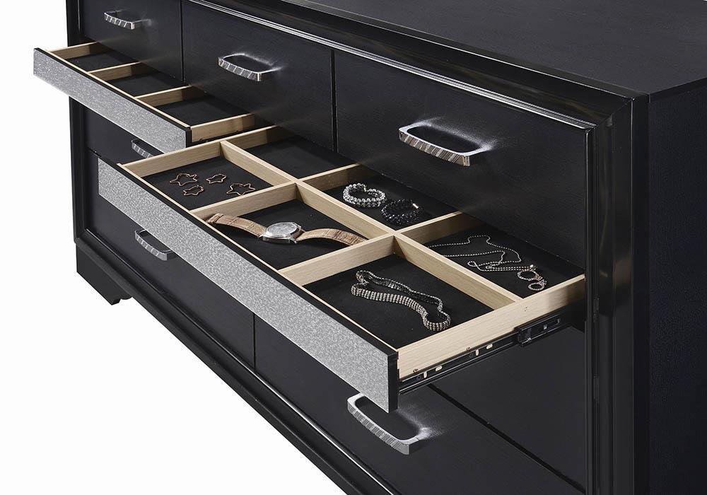 Top view of Miranda 7-Drawer Dresser