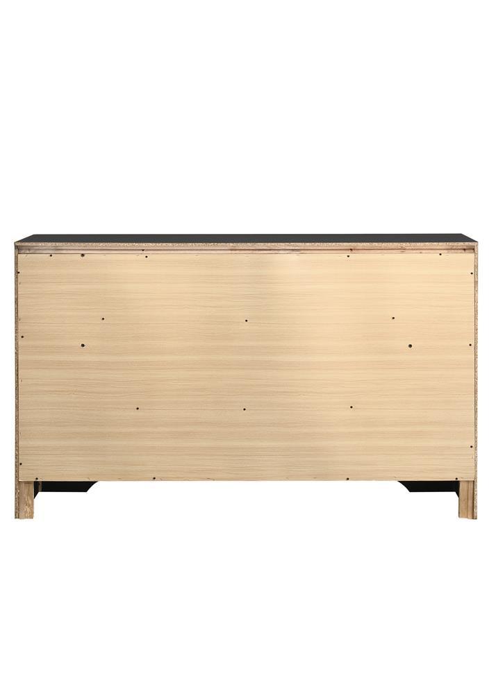 Miranda dresser hidden jewelry drawer open