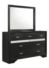 Miranda Rectangular Mirror Black - Ella Furniture