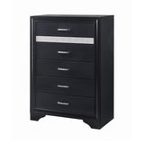 Miranda Rectangular Mirror Black - Ella Furniture