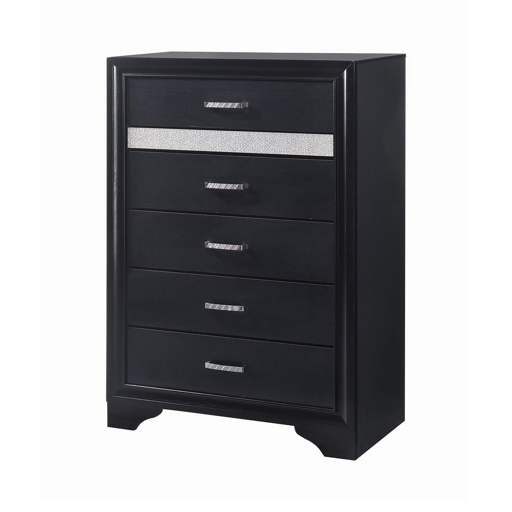 Miranda Rectangular Mirror Black - Ella Furniture