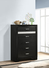 Miranda Rectangular Mirror Black - Ella Furniture