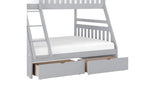 Orion Gray Youth bedroom set with mirror and chest