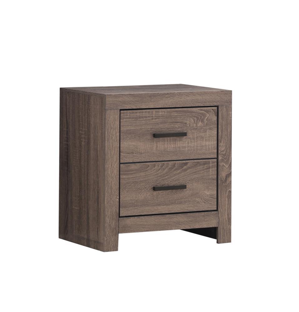 Brantford Nightstand side angle showing drawer detail