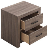 Brantford Nightstand corner angle highlighting modern legs