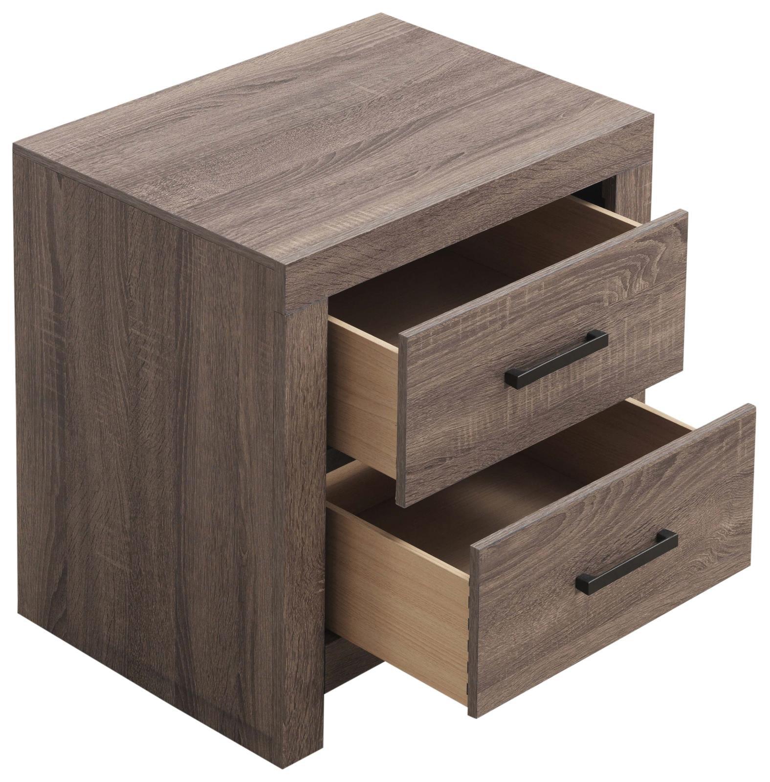 Brantford Nightstand corner angle highlighting modern legs
