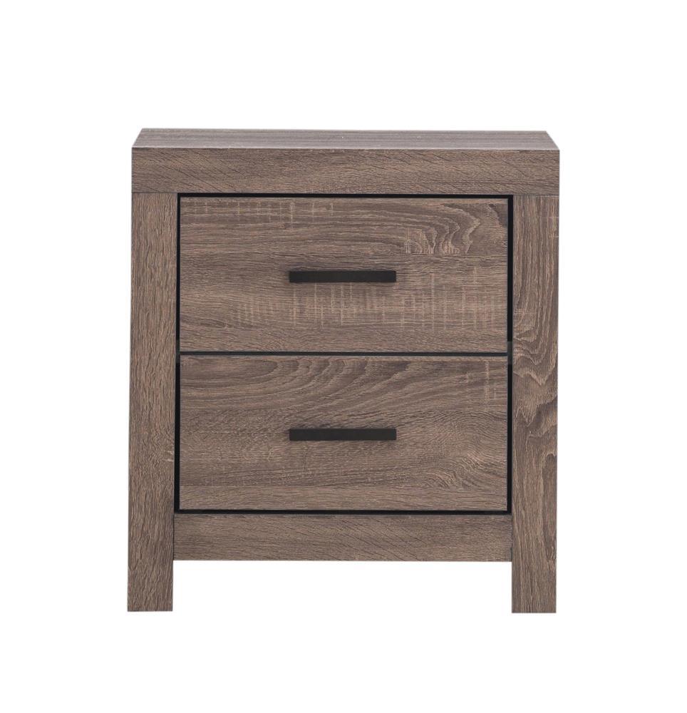 Brantford Nightstand drawer opened showing interior