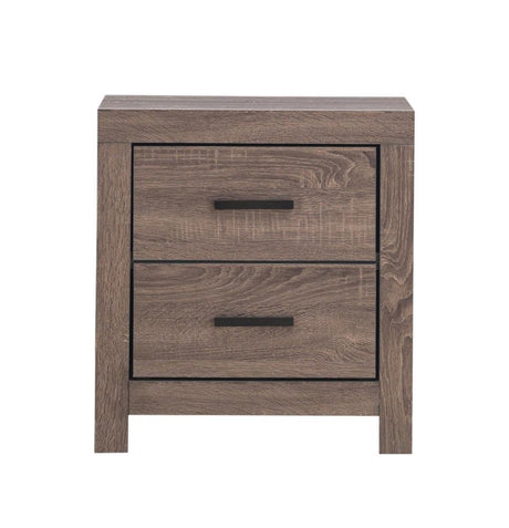 Brantford Nightstand drawer opened showing interior
