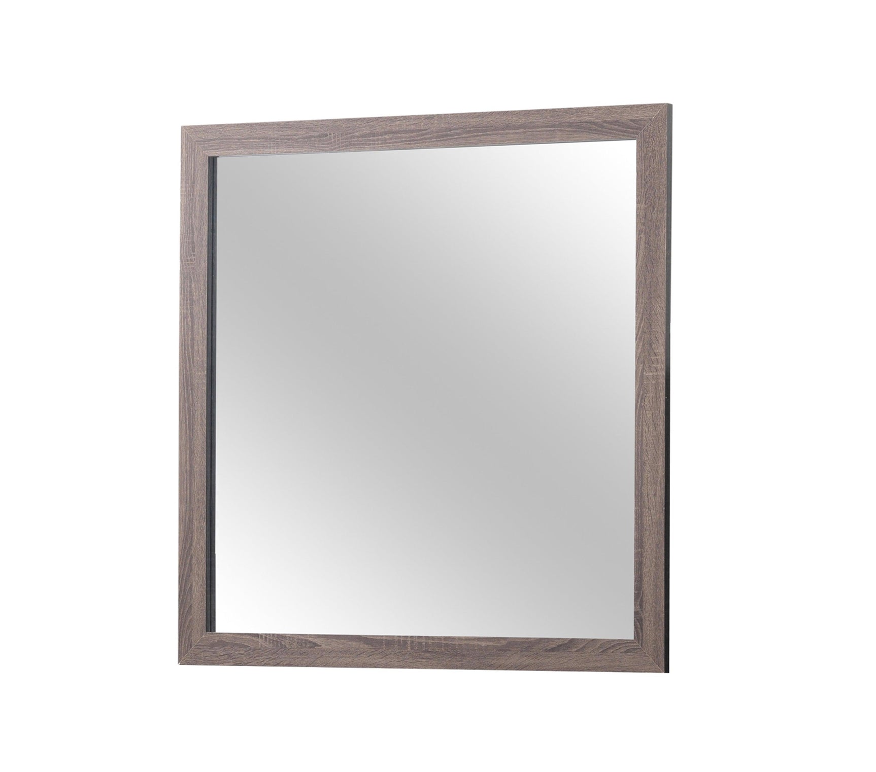 Front view of Brantford Rectangle Dresser Mirror on light background