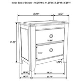 Hazlewood Nightstand Overall View
